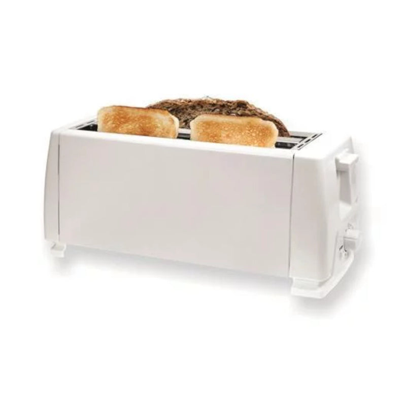 Tostadora Hauz 4 rebanadas 1300W Blanca - ATS4463
