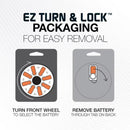 ENERGIZER AZ10DP-24  Hearing Aid Zinc Air Battery Pack of 24