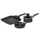 T-FAL Essential 4pc Cookware Set with Sauce Pan - B218S454