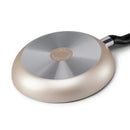 T-FAL Essentials 8pc Cookware Set Blue/Gold - B474S874/ B455S874