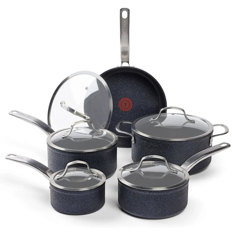 T-FAL B934SA74 Stone Shield 10pc Cookware Set - Blemished package with full warranty