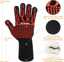 Gants de barbecue résistants à la chaleur
