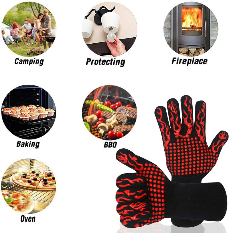 Heat Resistant BBQ Mitts