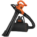 BLACK+DECKER BEBL7000 3 in 1 Corded Electric Leaf Blower, Leaf Vacuum & Mulcher
