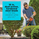 BLACK+DECKER 16" SAWBLADE™ Hedge Trimmer - BEHTS125