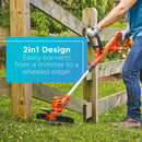 BLACK+DECKER BESTA510 6.5 Amp AFS 14-inch Corded Electric String Trimmer/Edger
