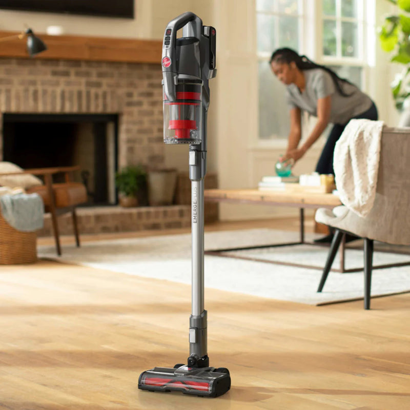 HOOVER ONEPWR® Emerge+ Cordless Stick Vacuum Kit with 2 Batteries Factory serviced with Home Essentials warranty-BH53641VDE