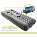 BOOST BPB665 Power Bank with 4 built-in Charging Cables and Phone Stand 10000mAh