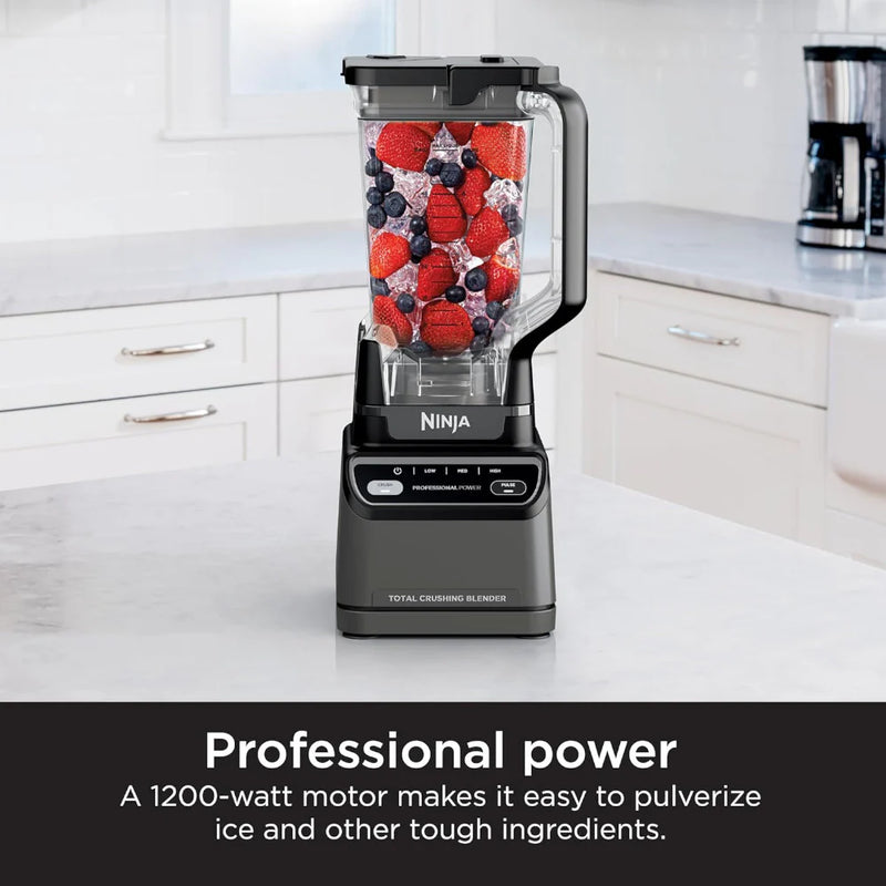 NINJA BR201CCO Professional Blender 2.0 - Factory serviced with Home Essentials warranty