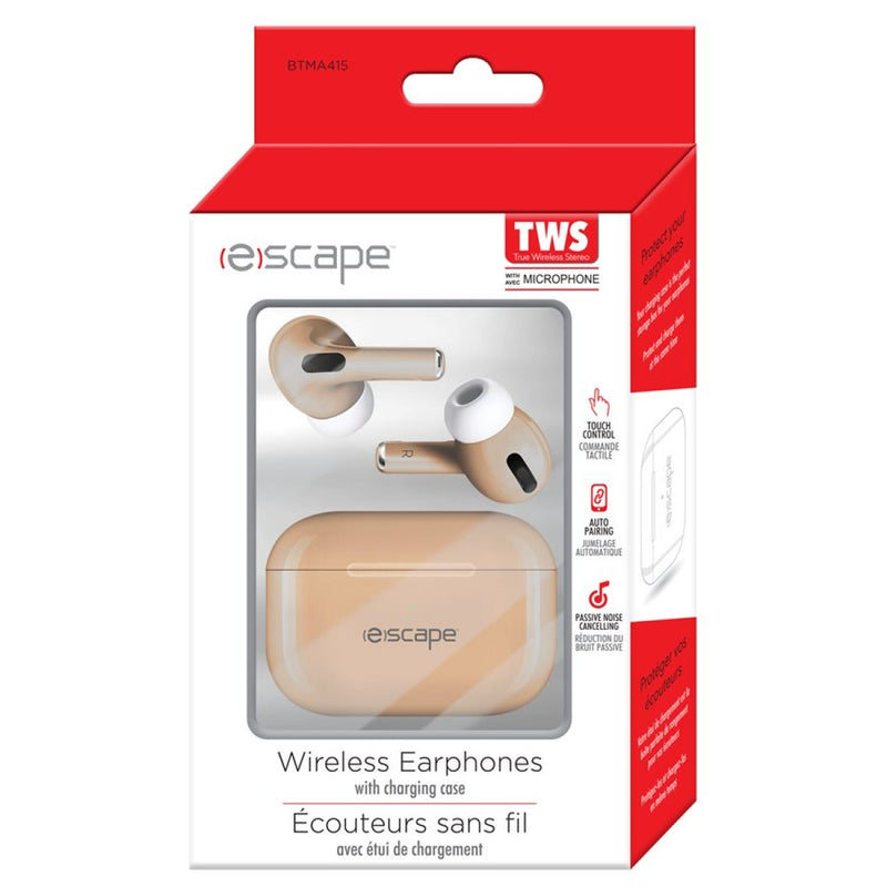 ESCAPE TWS Wireless stereo Earphones with charging station & Microphone-BTMA415