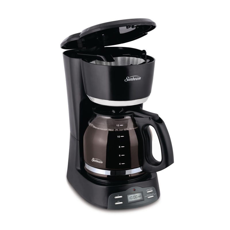 SUNBEAM 12-Cup Programmable Coffeemaker-BVSB610431WM