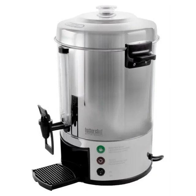 Better Chef 100-CUP Stainless Steel Coffee Maker -IM-151