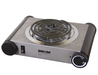Better Chef 1000 Watt Electric Single Burner-IM-301SB