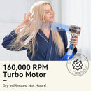 HRYCF C-919 High Speed Hair Dryer Ivory White