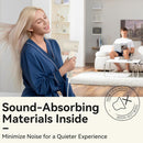 HRYCF C-919 High Speed Hair Dryer Ivory White