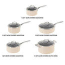 T-FAL C472SA74 Excellence Ceramic 10 Piece Ceramic Non-Stick Cookware - Blemished Package with Full Warranty