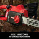 CRAFTSMAN CMECS600 Electric Chainsaw 16-Inch 12-Amp - Refurbished with Full Manufacturer Warranty