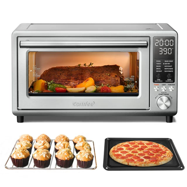 COMFEE' Air Fryer Toaster Oven Combo 1750W-Blemished package with full warranty-CFO-SA231