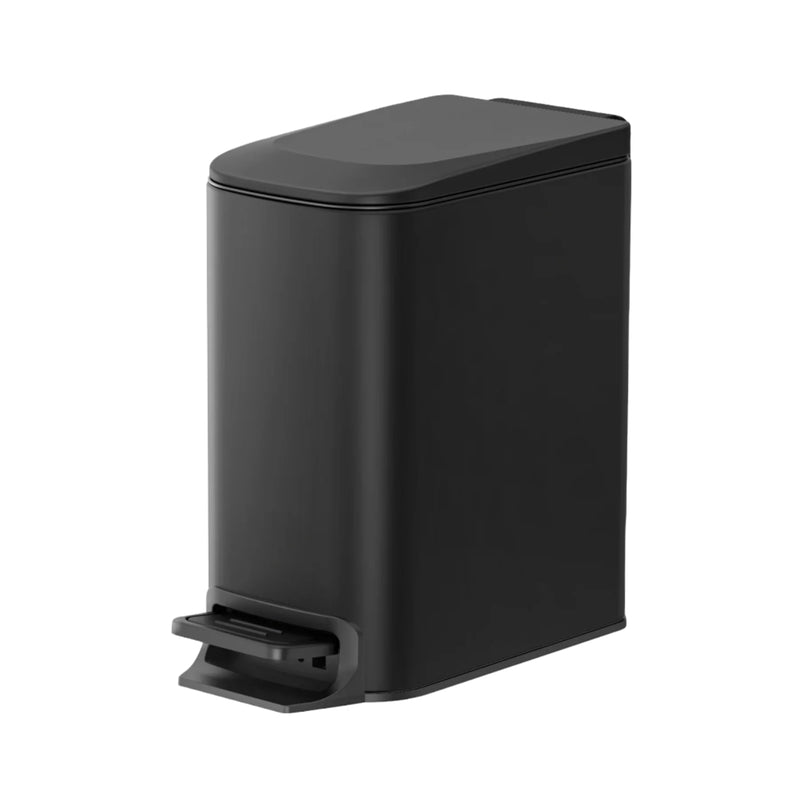 CESUN Slim Step Trash Can 6L - Black