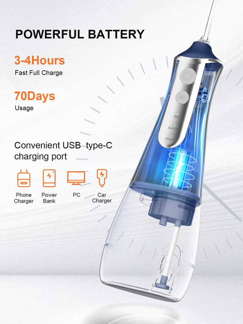 SCHOBEN Cordless Water Dental Flosser- L10