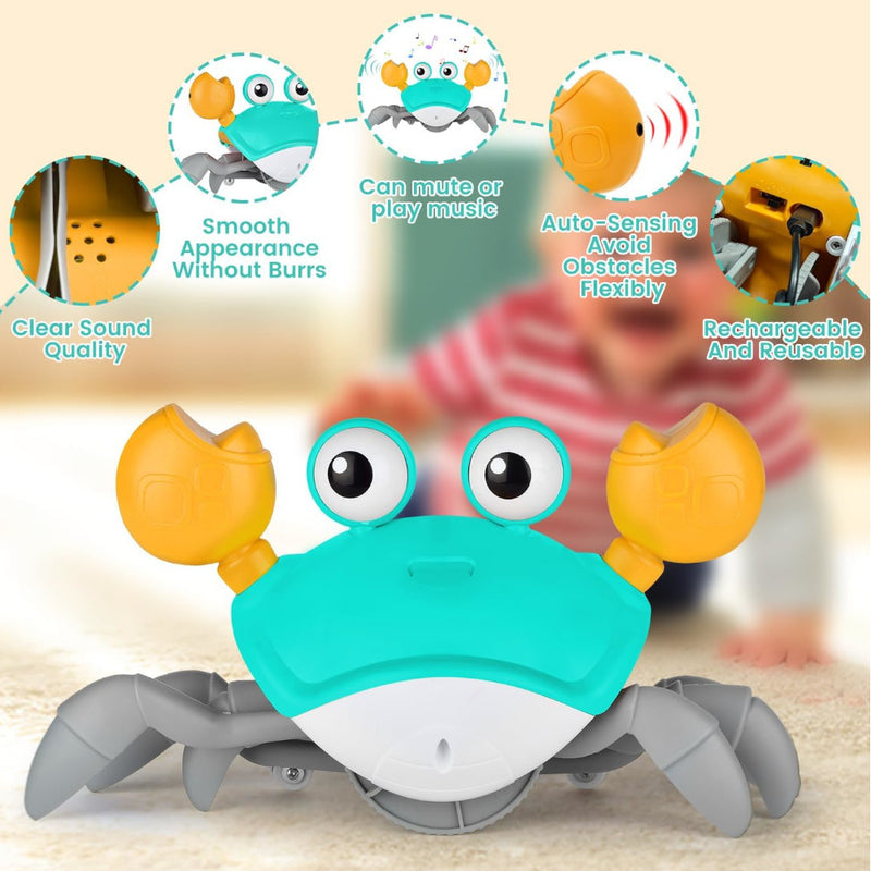 Crawling Crab Baby Toy