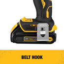 DEWALT DCD708C2 20V MAX* Cordless Drill/Driver Kit, Compact, 1/2-Inch - Refurbished with Dewalt Warranty