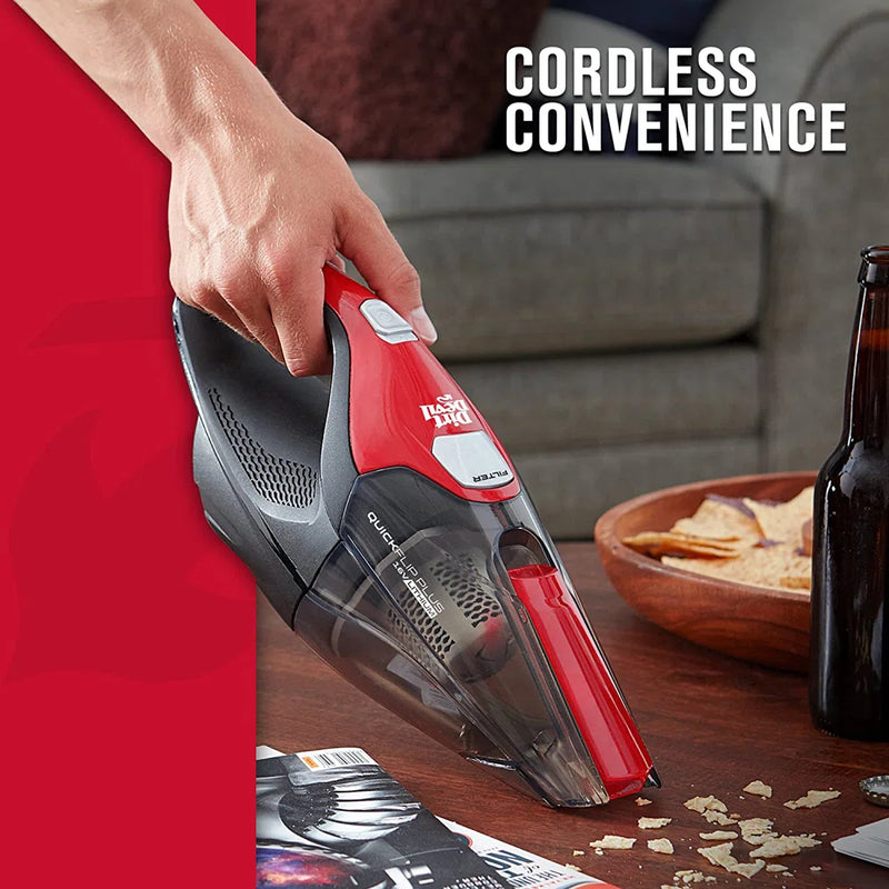 Dirt Devil Quick Flip Cordless 16V Lithium Ion Bagless Handheld Vacuum Cleaner Factory serviced with Home Essential warranty- BD30025VCD