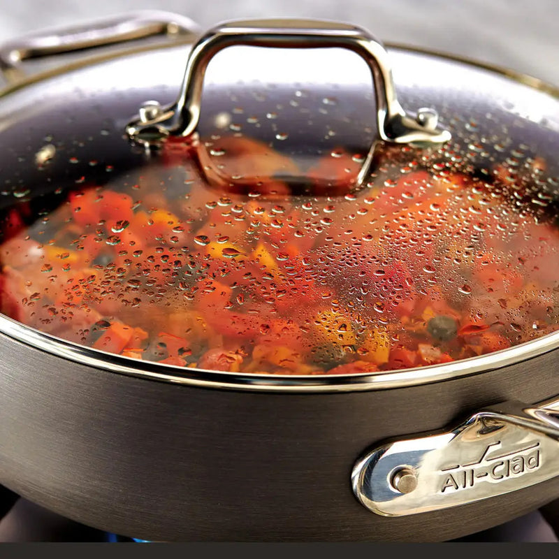 ALL CLAD E113SC64 HA1 Hard Anodized Nonstick Cookware 10PC Set