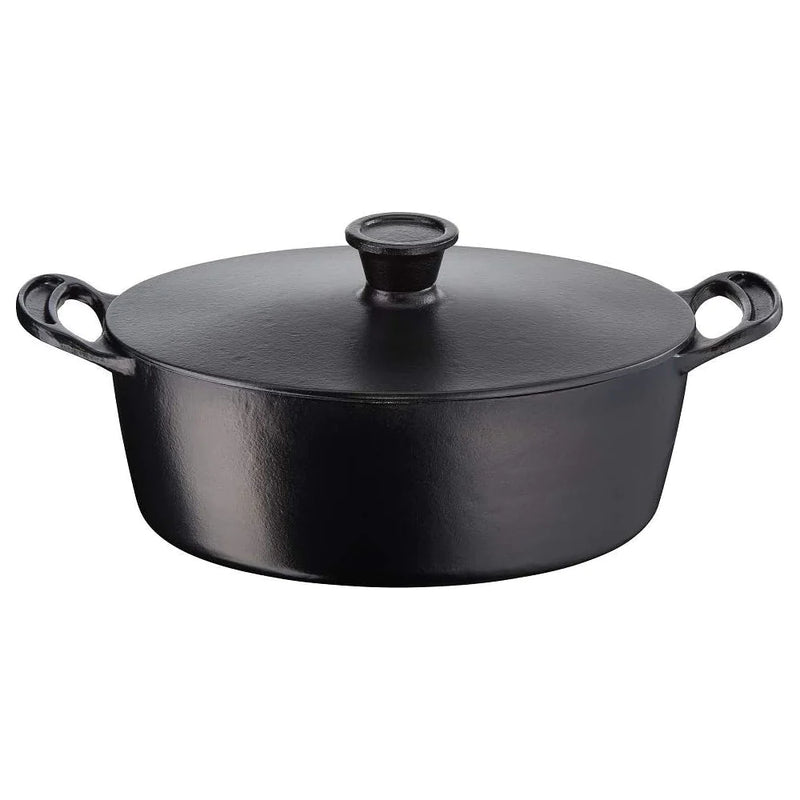 T-FAL Jamie Oliver by Tefal Premium Enameled Cast Iron Stewpot 30cm with cast Iron lid - E2125455