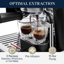 DELONGHI EC9155MB La Specialista Arte Espresso Machine - Factory serviced with Home Essentials warranty