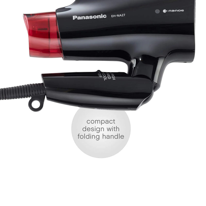 PANASONIC Nanoe Compact Travel Hair Dryer Refurbished with Home Esse