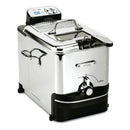 ALL CALD EJ814051 Stainless Steel 3.5L Deep Fryer Easy Clean Pro with Oil Filtration System