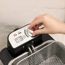 ALL CALD EJ814051 Stainless Steel 3.5L Deep Fryer Easy Clean Pro with Oil Filtration System