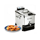 ALL CALD EJ814051 Stainless Steel 3.5L Deep Fryer Easy Clean Pro with Oil Filtration System