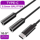 ELINK EK4177 Type-C to Dual 3.5mm Audio Jack Splitter
