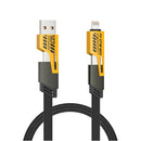 ELINK EK4894 3.3ft 4 in 1 Fast Charging Cable 65W