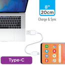 ELINK EK636 8" Type-C to USB Cable