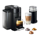 NESPRESSO ENV135BAECA Vertuo Coffee & Espresso Machine with Aeroccino Milk Frother - Piano Black - Factory serviced with Home Essentials Warranty