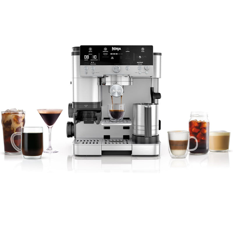 NINJA ES655CCO Espresso Luxe Premier Series Drip Coffee Maker and Rapid Cold Brew - Factory serviced with Home Essentials warranty