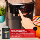 T-FAL Easy Fry Air Fryer & Grill 2 in1 XL Air Fryer - Blemished package with full warranty - EY505850