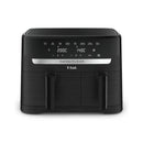 T-FAL EY905N50 Dual Easy Fry & Grill Air Fryer - Blemished package with full warranty