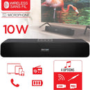 ESCAPE Wireless Stereo Soundbar with FM Radio 10 Watts-SPBT432