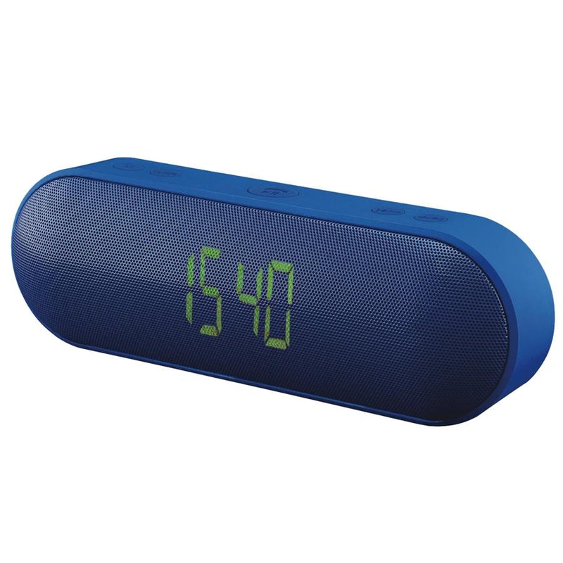 Escape Platinum  Bluetooth Wireless Speaker with Alarm Functionality - Blue-SPBT005
