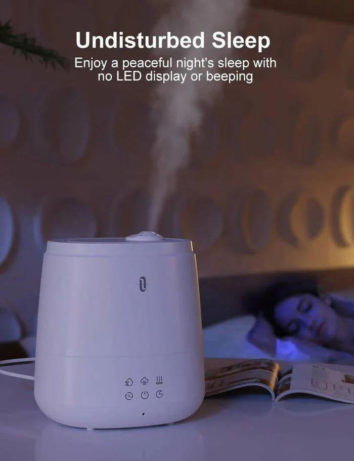 TAOTRONICS 6L Humidifiers, Warm and Cool Mist Large Capacity Ultrasonic Humidifier-TT-AH046