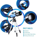 TELMU F40070M Telescope Astronomical Monocular