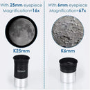 TELMU F40070M Telescope Astronomical Monocular