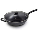 SUPOR FC34T12C 34cm Carbon Steel Wok with Lid