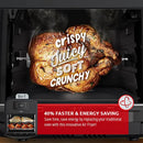 Four à pain et gril T-FAL Easy Fry 9 en 1 avec friteuse à air - Emballage défectueux avec garantie complète - FW501850