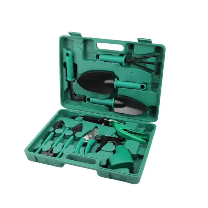 Kit d'outils de jardin Zootealy Garden Set 10 pièces en acier inoxydable