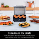 NINJA GR101CCO Sizzle Smokeless Indoor Grill & Griddle - Factory serviced with Home Essentials warranty